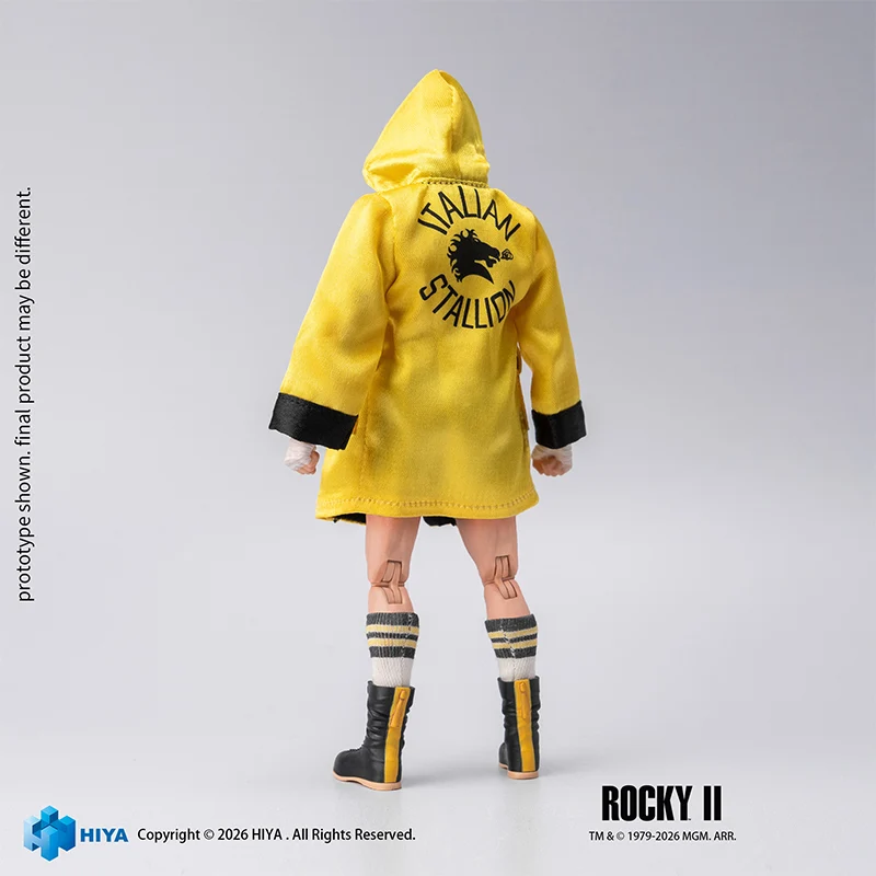 HIYA Exquisite Super Series 1/12 Scale 6.3 Inch Rocky II Rocky Boxer Version Action Figure - Image 7