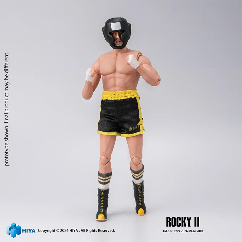 HIYA Exquisite Super Series 1/12 Scale 6.3 Inch Rocky II Rocky Boxer Version Action Figure - Image 8
