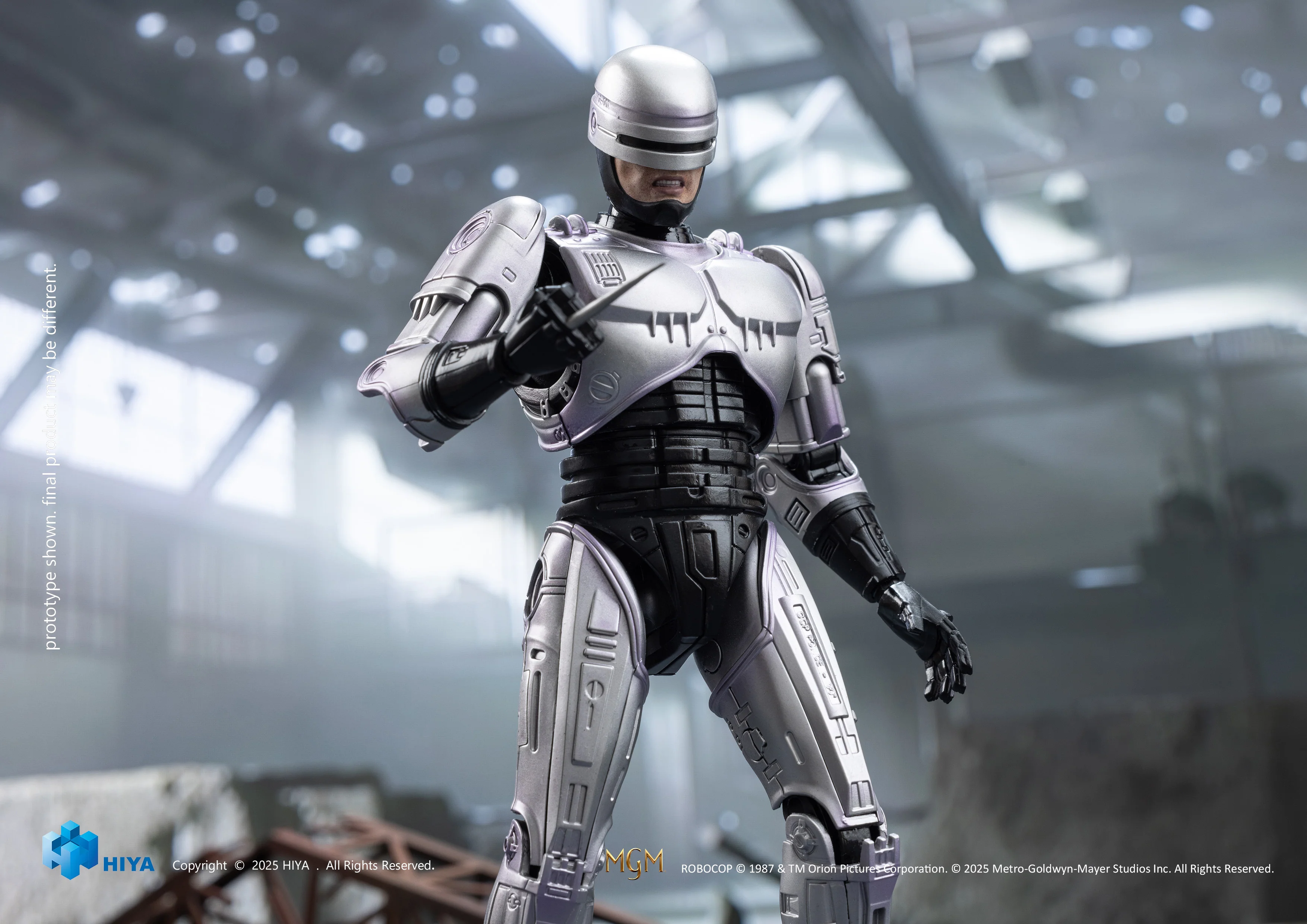 HIYA Exquisite Super Series 1/12 Scale 6.5 Inch ROBOCOP 1 Robocop  Action Figure - Image 6