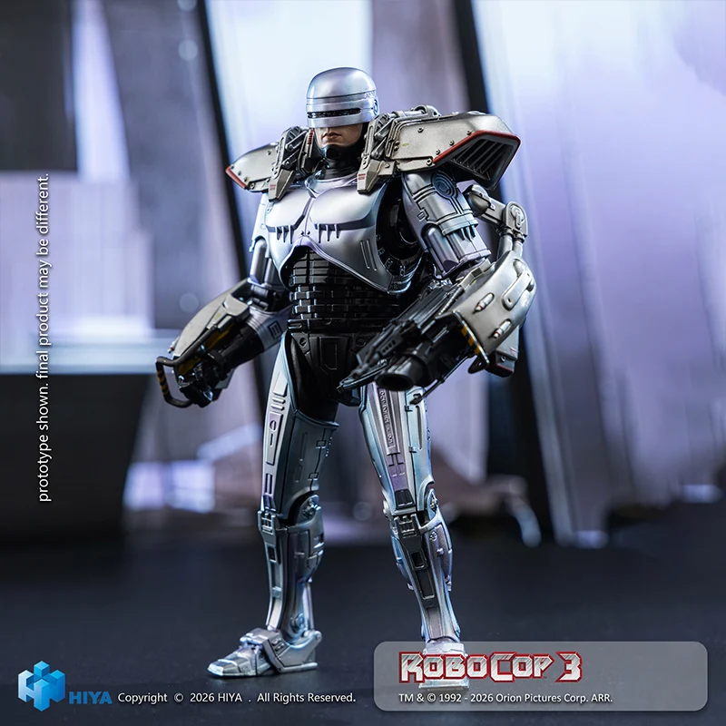 HIYA Exquisite Super Series 1/12 Scale 6 Inch RoboCop 3 RoboCop Action Figure - Image 5