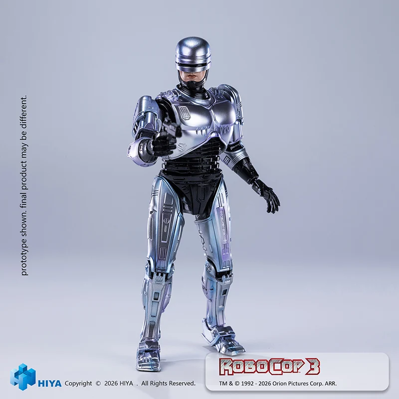 HIYA Exquisite Super Series 1/12 Scale 6 Inch RoboCop 3 RoboCop Action Figure - Image 8