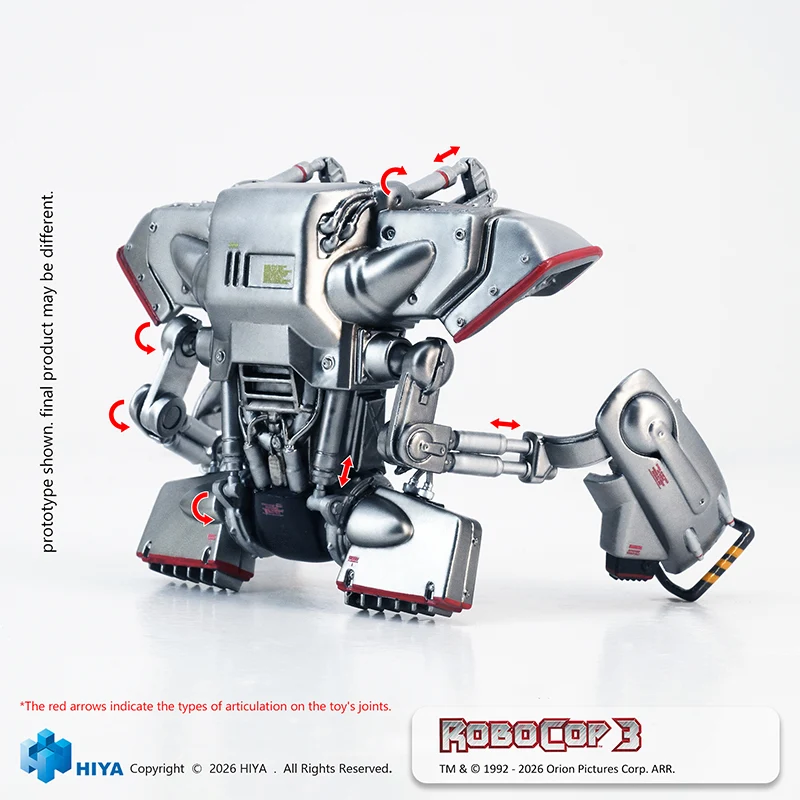 HIYA Exquisite Super Series 1/12 Scale 6 Inch RoboCop 3 RoboCop Action Figure - Image 9