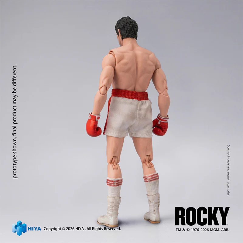 HIYA Exquisite Super Series 1/12 Scale 6 Inch Rocky I Rocky Action Figure - Image 6
