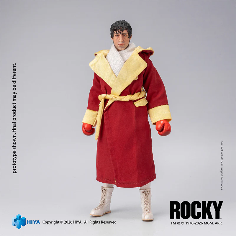 HIYA Exquisite Super Series 1/12 Scale 6 Inch Rocky I Rocky Action Figure - Image 7