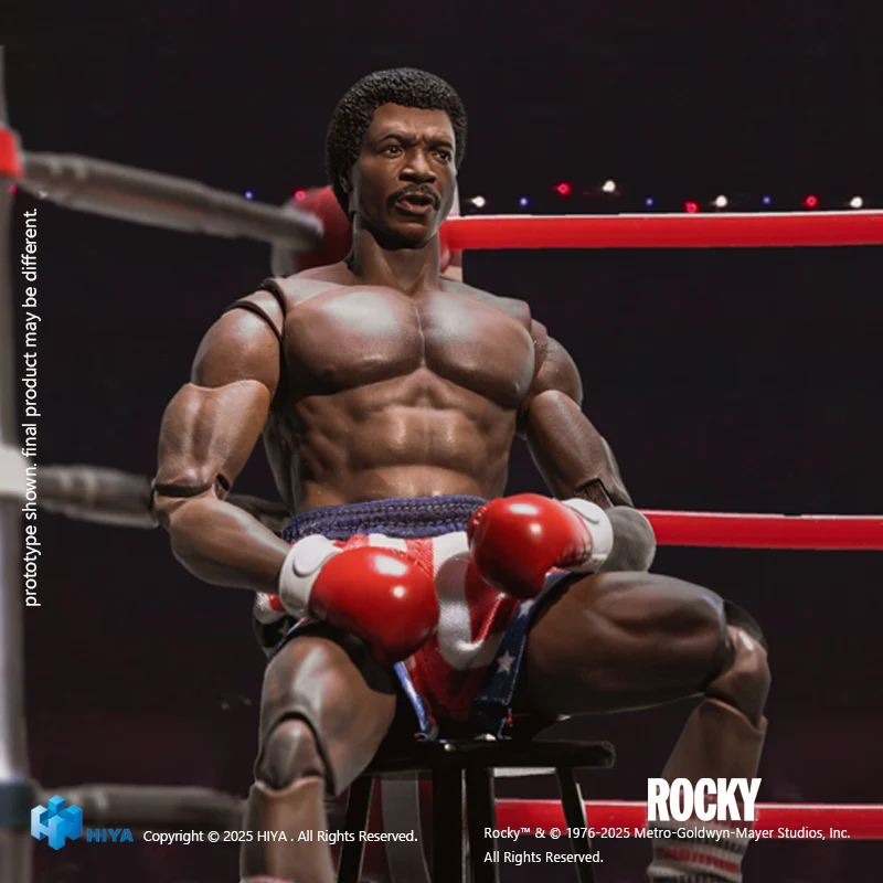 【Sold out】HIYA Exquisite Super Series 1/12 Scale 6 Inch RocKy I Apollo Action Figure - Image 2