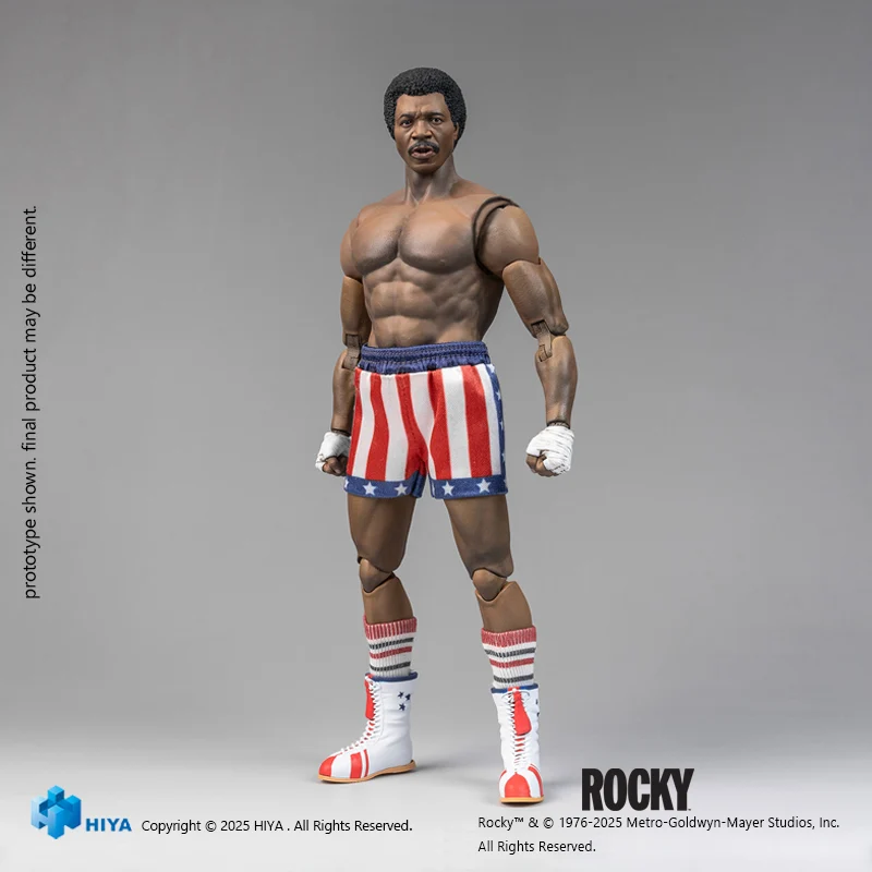 【Sold out】HIYA Exquisite Super Series 1/12 Scale 6 Inch RocKy I Apollo Action Figure - Image 7