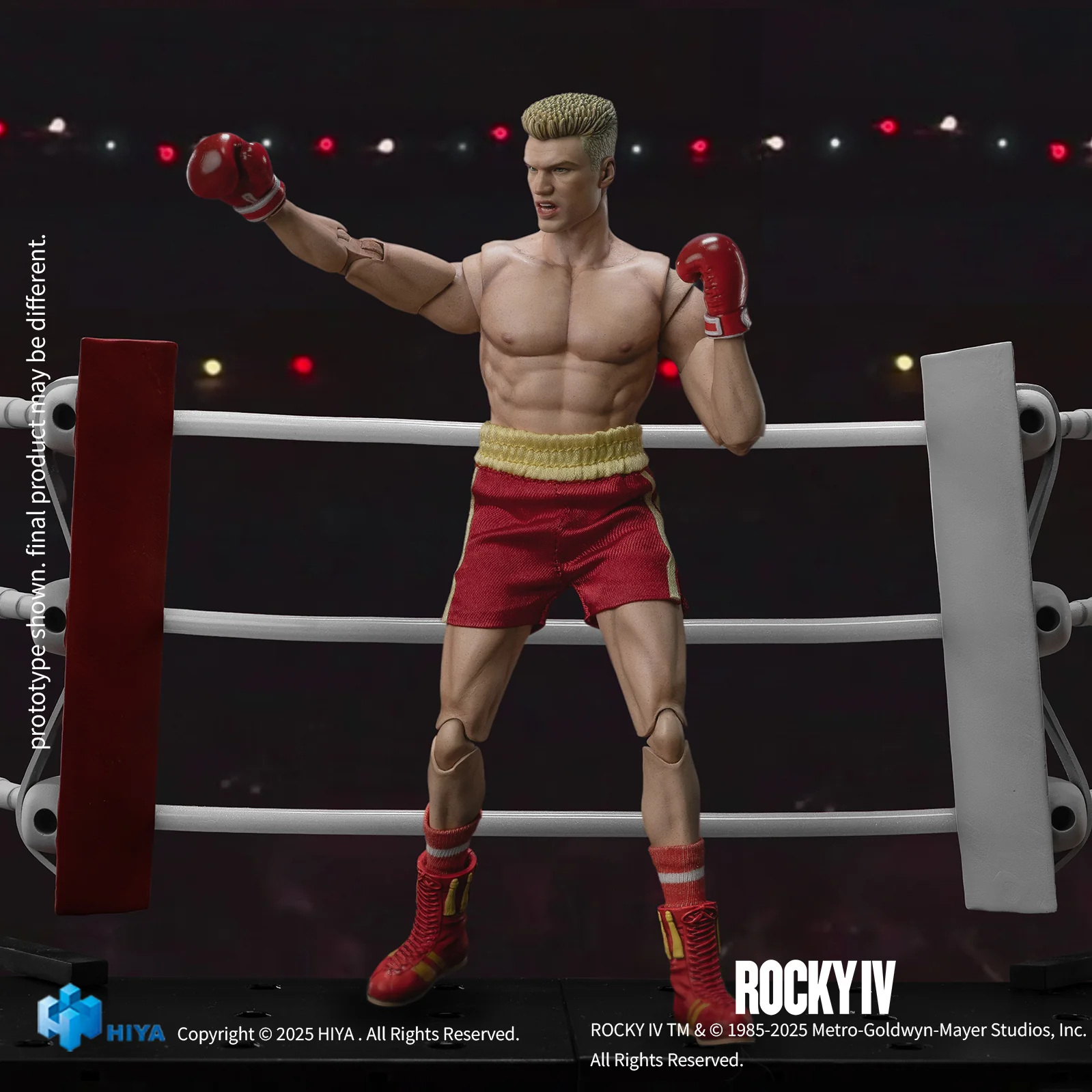 HIYA Exquisite Super Series 1/12 Scale 6 Inch Rocky IV Ivan Action Figure - Image 3