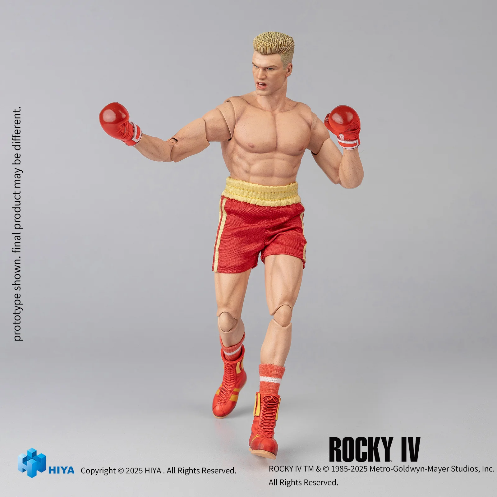 HIYA Exquisite Super Series 1/12 Scale 6 Inch Rocky IV Ivan Action Figure - Image 8