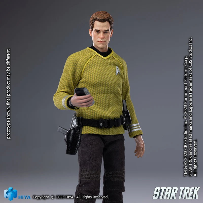 HIYA Exquisite Super Series 1/12 Scale 6 Inch STAR TREK 2009 Kirk Action Figure - Image 14