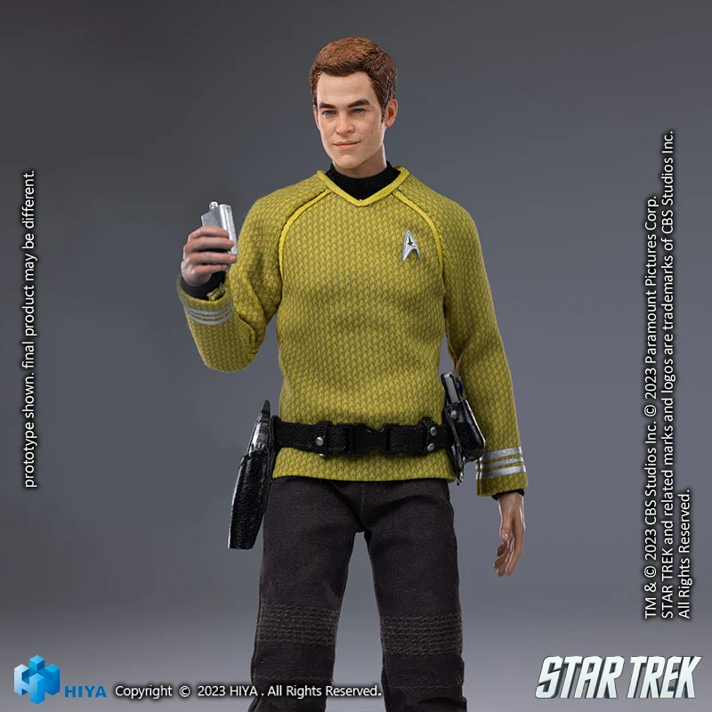 HIYA Exquisite Super Series 1/12 Scale 6 Inch STAR TREK 2009 Kirk Action Figure - Image 15