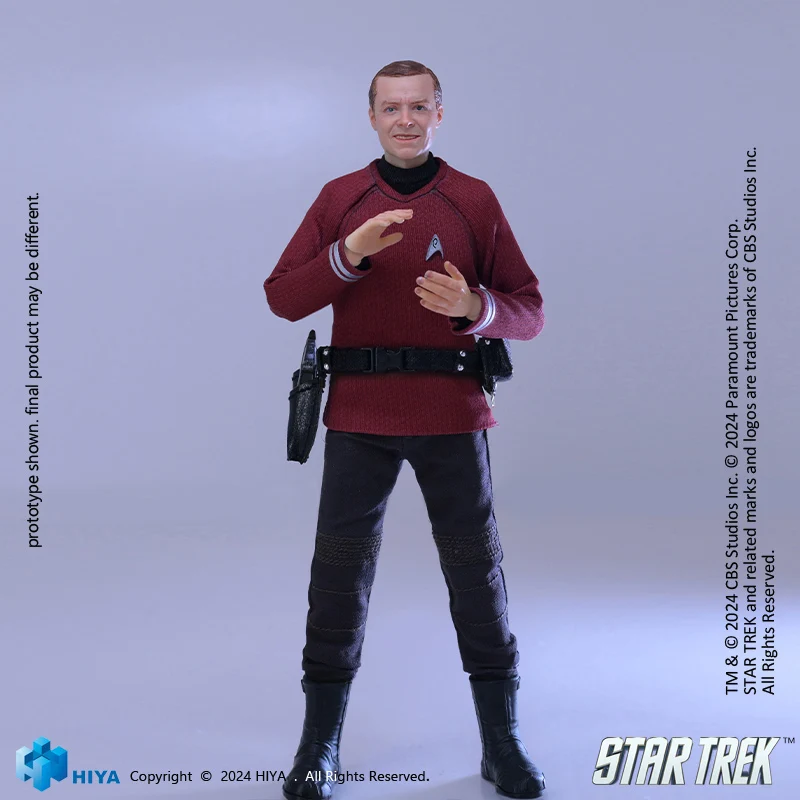 HIYA Exquisite Super Series 1/12 Scale 6 Inch STAR TREK 2009 Scotty Action Figure - Image 10