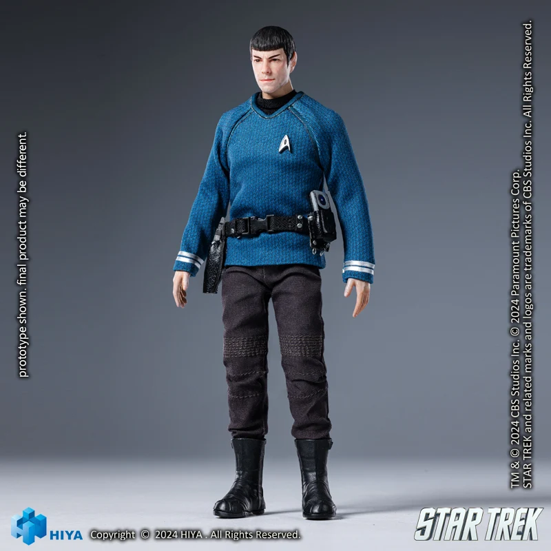 HIYA Exquisite Super Series 1/12 Scale 6 Inch STAR TREK 2009 Spock Action Figure - Image 10