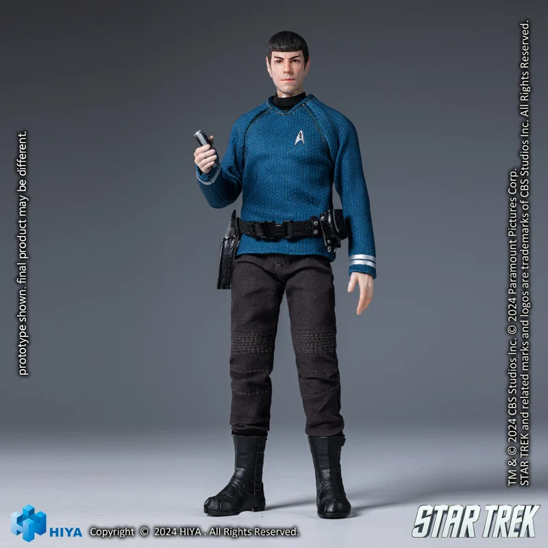 HIYA Exquisite Super Series 1/12 Scale 6 Inch STAR TREK 2009 Spock Action Figure - Image 11