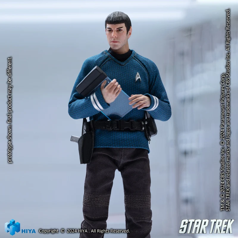 HIYA Exquisite Super Series 1/12 Scale 6 Inch STAR TREK 2009 Spock Action Figure - Image 4
