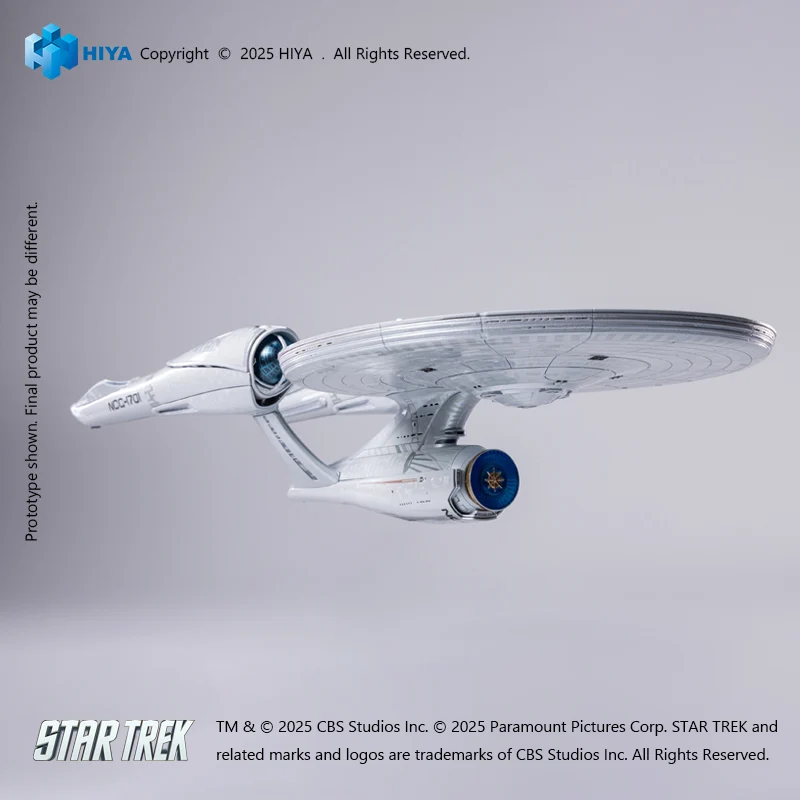 HIYA REPLICAart Series None Scale 15 Inch Star Trek 2009 USS Enterprise NCC-1701 Light Up Starship - Image 12