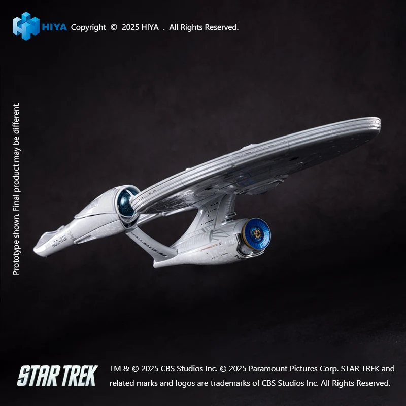 HIYA REPLICAart Series None Scale 15 Inch Star Trek 2009 USS Enterprise NCC-1701 Light Up Starship - Image 8