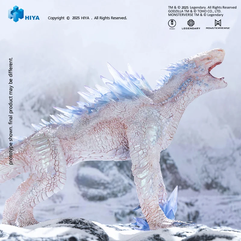 HIYA Stylist Series None Scale 6.7 Inch Godzilla x Kong The New Empire Shimo Translucent Ver. PVC statue - Image 3