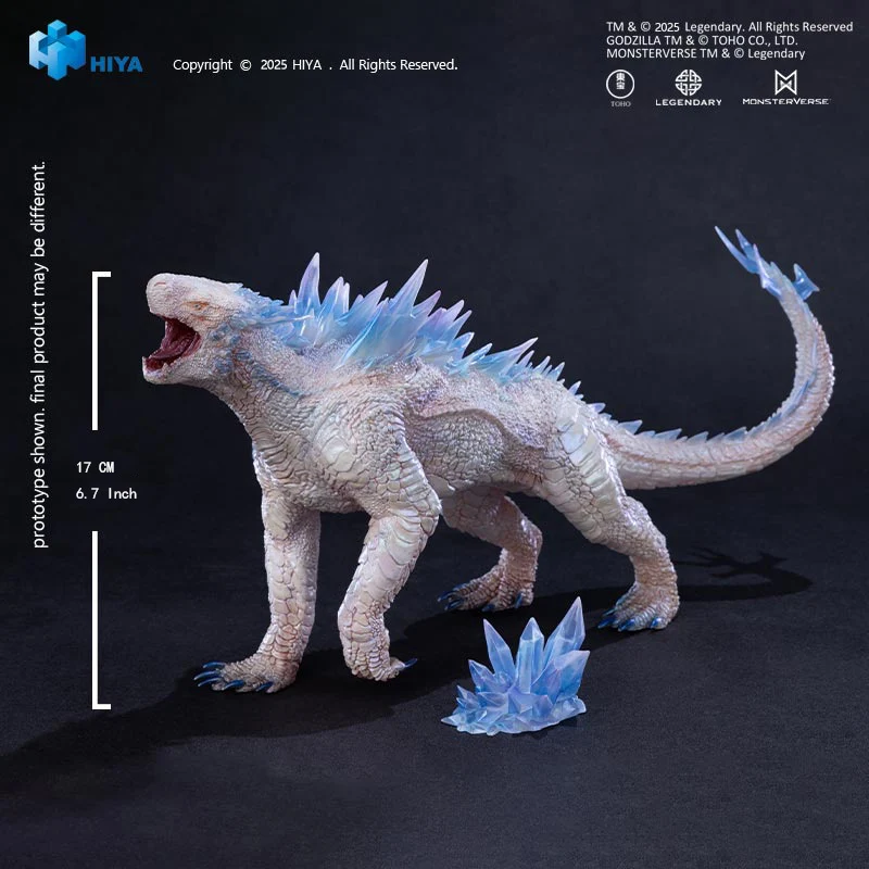 HIYA Stylist Series None Scale 6.7 Inch Godzilla x Kong The New Empire Shimo Translucent Ver. PVC statue - Image 9