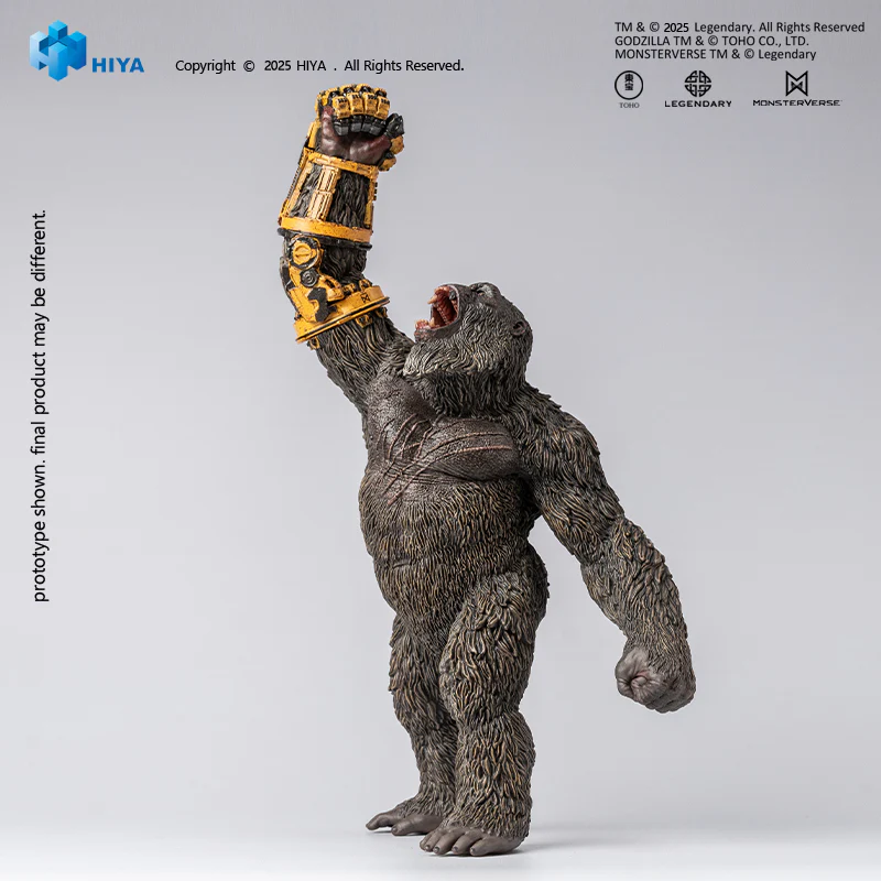 HIYA Stylist Series None Scale 8.7 Inch Godzilla x Kong The New Empire Kong B.E.A.S.T. Glove Version - Image 9