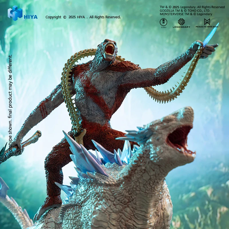 HIYA Stylist Series None Scale 6 Inch Godzilla x Kong The New Empire Skar King PVC statue - Image 3