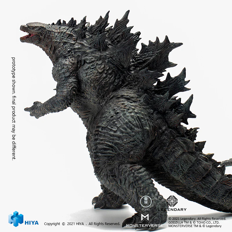 HIYA Stylist Series None Scale 8 Inch GODZILLA VS KONG Godzilla PVC statue - Image 8